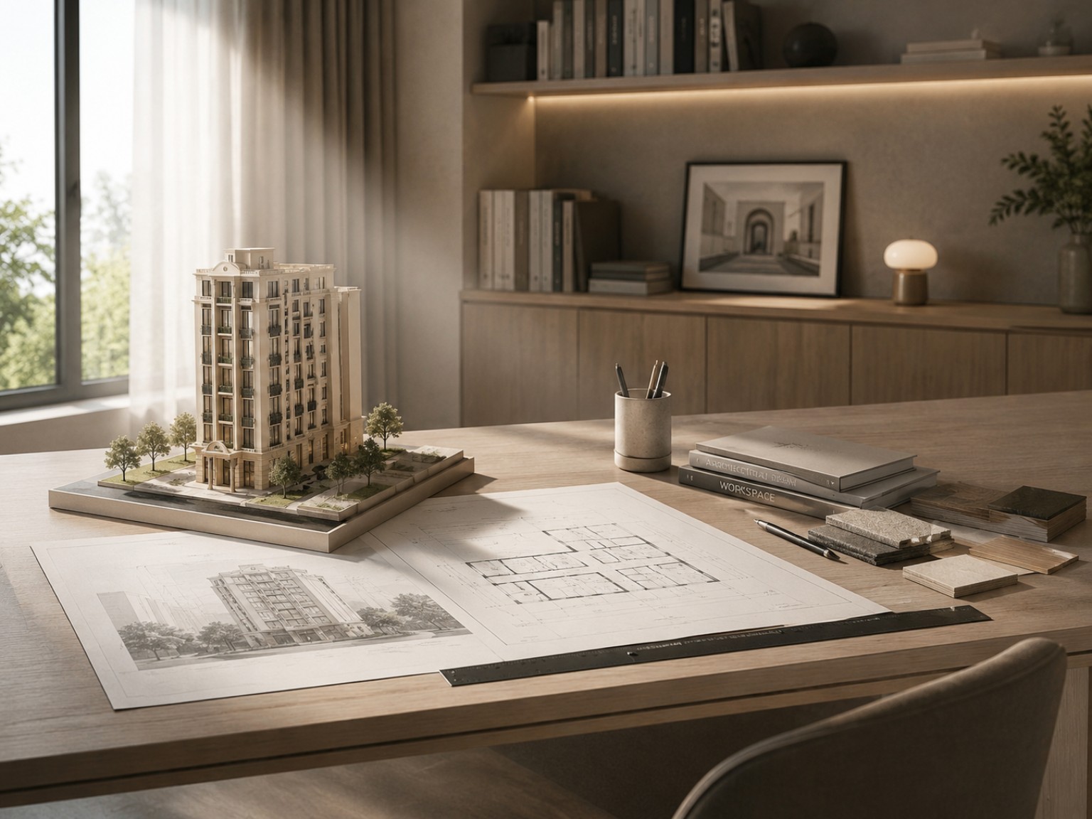 Conception, plans et maquette